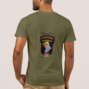 101e ABN Airborne Screaming Eagles Vietnam T-shirt