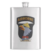 101e ABN-schilderende Eagles Vietnam War Vets LURP Flacon (Voorkant)