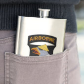101e ABN-schilderende Eagles Vietnam War Vets LURP Flacon (Voorbeeld)