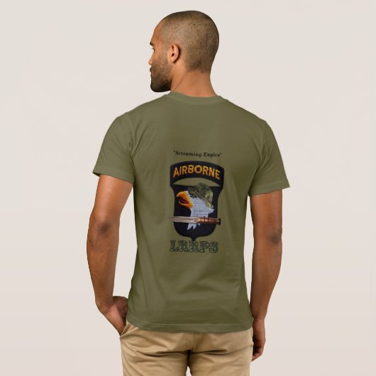 101e adelaar in de luchtafdeling t-shirt (Achterkant volledig)