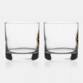 101e afdeling boordevol personeel whisky glas (Rechts)