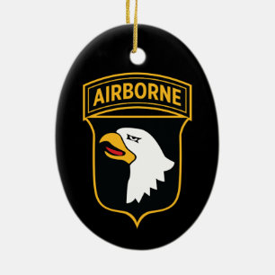 101e afdeling Luchtvaart - Insignia militaire patc Keramisch Ornament