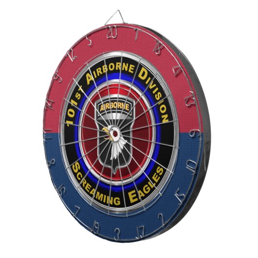 101e afdeling Luchtvaart, "Schroefmachines" Dartbord (Voorkant Rechts)