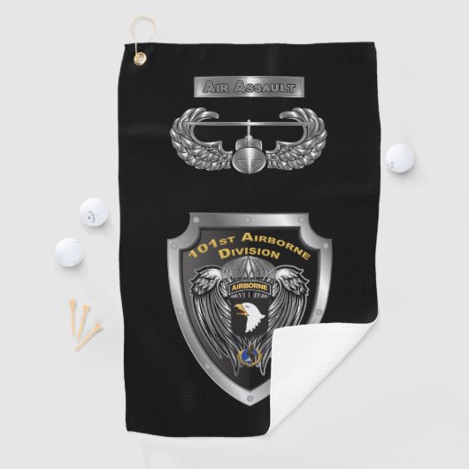 101e afdeling Luchtvaart, "Schroefmachines" Golfhanddoek (Insitu)