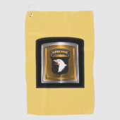 101e afdeling Luchtvaart, "Schroefmachines" Golfhanddoek (Voorkant)