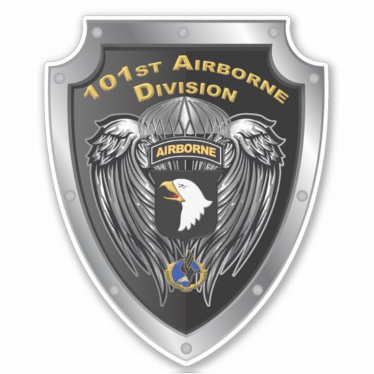 101e afdeling Luchtvaart, "Schroefmachines" Sticker (Voorkant)