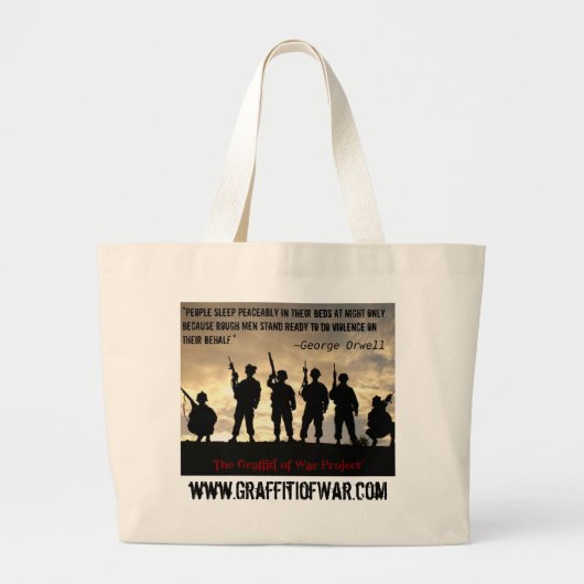 101e Airborne 320e F/A_BatteryB Grote Tote Bag (Voorkant)