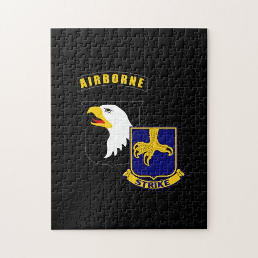 101e Airborne 502e infanterie Legpuzzel (Verticaal)