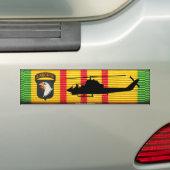 101e Airborne Div. AH-1G Cobra VSM-Bumpersticker Bumpersticker (Op auto)