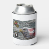 101e Airborne Div Irak Combat Veteran Blikjeskoeler (Blikje Voorkant)