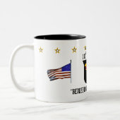 101e Airborne Div. Tweekleurige Koffiemok (Links)