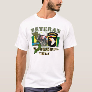 101e Airborne Div - Vietnam (met CIB) T-shirt