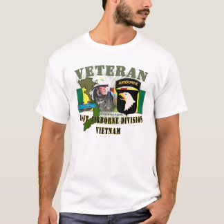 101e Airborne Div - Vietnam (met CIB) T-shirt