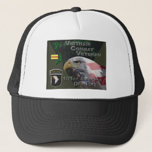 101e Airborne Div Vietnam Veteraan Trucker Pet