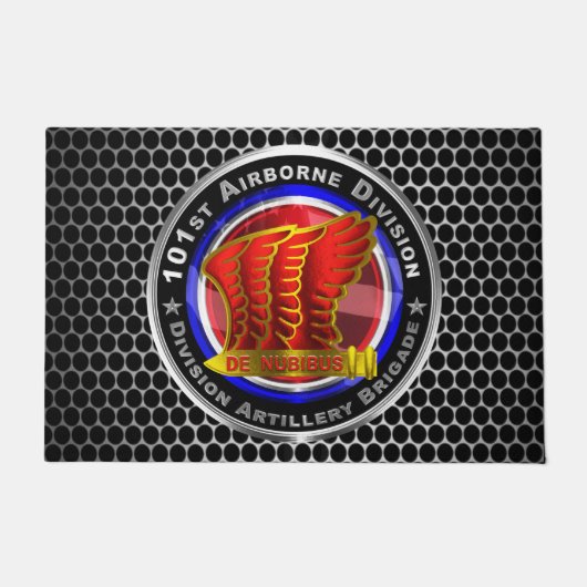 101e Airborne Divisie Artillerie Brigade Deurmat (Voorkant)