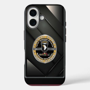 101e Airborne Divisie Desert Storm Veteraan iPhone 16 Hoesje