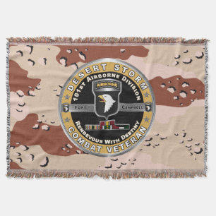 101e Airborne Divisie Desert Storm Veteraan Deken