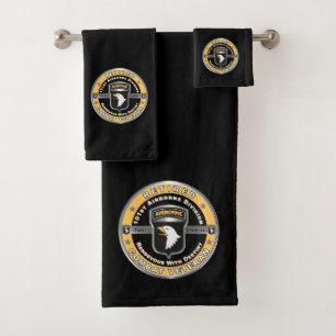 101e Airborne Divisie Gepensioneerd Bad Handdoek