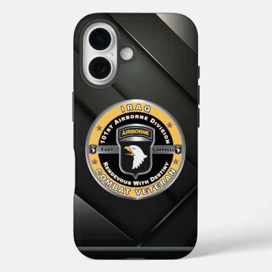 101e Airborne Divisie Irak Veteraan Case-Mate iPhone Case (Achterkant)