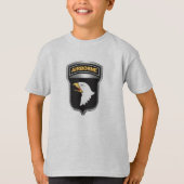 101e Airborne Divisie Kind T-shirt (Voorkant)