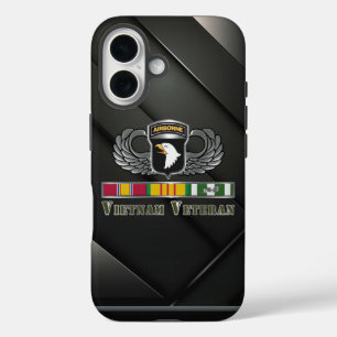 101e Airborne Divisie Vietnam Veteraan iPhone 16 Hoesje