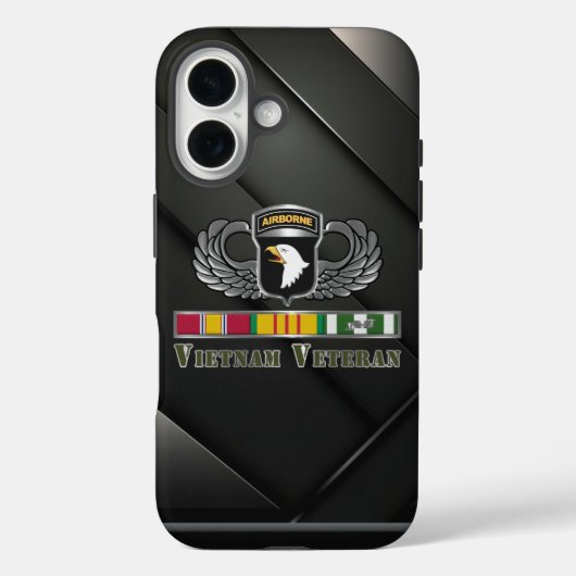 101e Airborne Divisie Vietnam Veteraan Case-Mate iPhone Case (Achterkant)