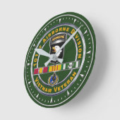 101e Airborne Divisie Vietnam Veteraan Ronde Klok (Hoek)