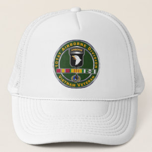 101e Airborne Divisie Vietnam Veteraan Trucker Pet