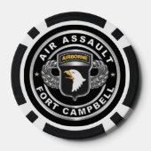 101e Airborne Division Air Assault Poker Chips (Achterkant)