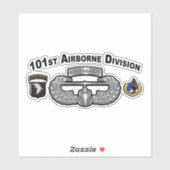 101e Airborne Division Air Assault Sticker (Vel)