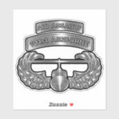 101e Airborne Division Air Assault Sticker (Vel)