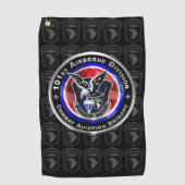 101e Airborne Division Combat Aviation Brigade  Golfhanddoek (Voorkant)