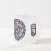 101e Airborne Division Combat Aviation Brigade Matglas Koffiemok (Voorkant rechts)