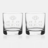 101e Airborne Division DAD Whisky Glas (Achterkant)