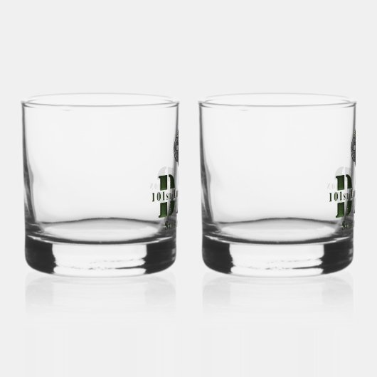 101e Airborne Division DAD Whisky Glas (Rechts)