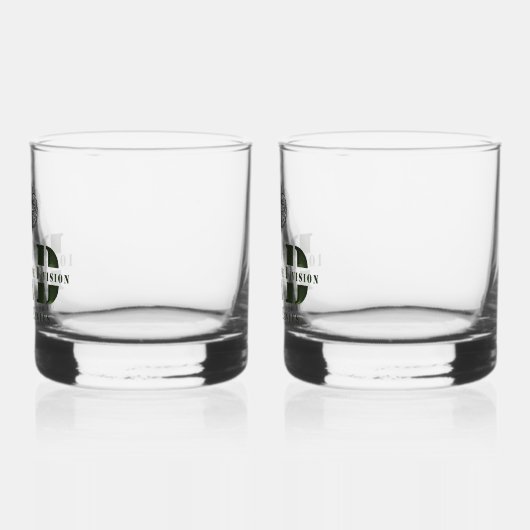 101e Airborne Division DAD Whisky Glas (Links)