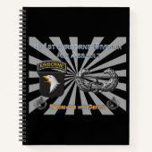 101e Airborne Division Gift Notitieboek (Voorkant)