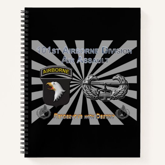101e Airborne Division Gift Notitieboek (Voorkant)