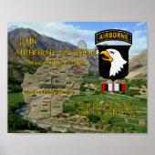 101e Airborne Division OEF Veteran poster (Voorkant)