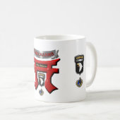 101e Airborne Division Rakkasans Koffiemok (Voorkant rechts)