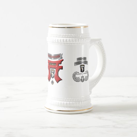 101e Airborne Division Rakkasans Special Design Bierpul (Voorkant rechts)