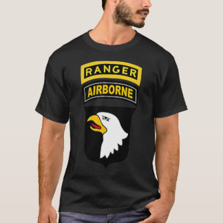 101e Airborne Division Ranger Flag T-shirt