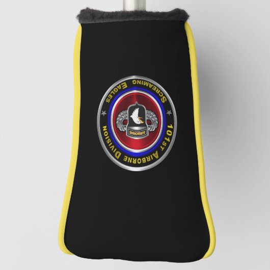 101e Airborne Division "Screaming Eagles" Golfheadcover (Draai 90)