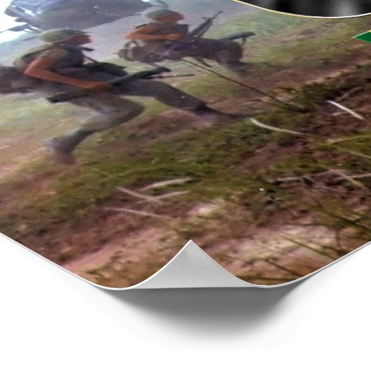 101e Airborne Division Vietnam Veteran v2 Poster (Hoek)