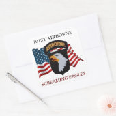 101E AIRBORNE SCHREEUWENDE EAGLES STICKERS (Envelop)