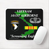 101e Airborne Vietnam Mousepad 2/b Muismat (Met muis)