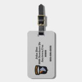 101e bagagelabel voor patches voor luchtverdeelinr (Voorkant verticaal)