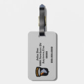 101e bagagelabel voor patches voor luchtverdeelinr (Achterkant verticaal)