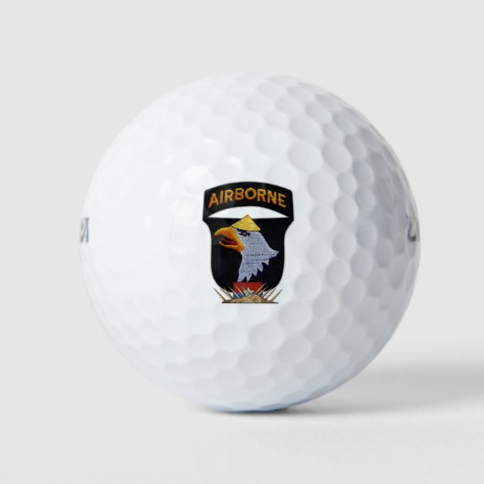 101e boordevol gletsjers namen oorlogsvets patch a golfballen (Voorkant)
