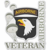 101e boordevol - Schroefspellen Sticker (Voorkant)